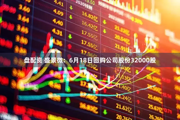 盘配资 盛景微：6月18日回购公司股份32000股